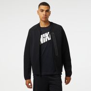 Nike FB8008-010 Sportswear Tech Fleece Siyah Yuvarlak Yaka Erkek Ceket