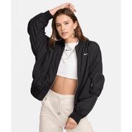 Nike FN2839-010 Sportswear Essential Oversized Bomber Siyah Kadın Ceket
