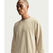 Nike FN3888-229 Club French Terry Crew Sarı Erkek Sweatshirt