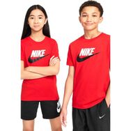 Nike FZ5178-657 Sportswear Futura Kırmızı Günlük Stil Çocuk T-Shirt