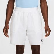 Nike FZ9322-100 Court Advantage Dri-FIT 20 cm Beyaz Erkek Tenis Şortu