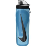Nike N.100.7668.420.24 Refuel Bottle Locking Lid 24 Oz 675 ml Mavi Matara