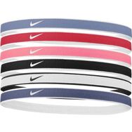 Nike N1002021-480 Sport Standart Siyah 6'lı Paket Saç Bandı