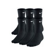 Nike SX5171010 Siyah 6'lı Futbol Çorap Seti