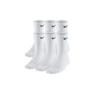 Nike SX5171100 Beyaz 6'lı Futbol Çorap Seti