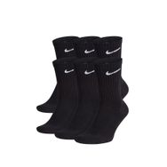 Nike SX7666-010 Everyday Cush Crew Siyah 6'lı Erkek Çorap