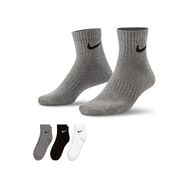 Nike SX7677-964 U Nk Everyday Ltwt Ankle 3 Pr Unisex Çok Renkli Antrenman Çorabı