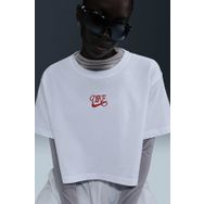 Nike W NSW SS CROP TEE IWD Kısa Kollu Beyaz Kadın T-shirt