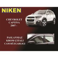 Niken Chevrolet Captiva Kromlu Cam Rüzgarlığı