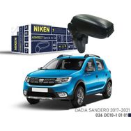 Niken Dacia Sandero 2017-2021 Siyah Kol Dayama