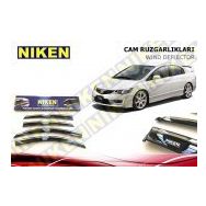 Niken Honda Civic Fd6 2007 Kromlu Cam Rüzgarlığı