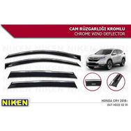 Niken Honda CRV CR-V 2018-2023 Kromlu Cam Rüzgalığı