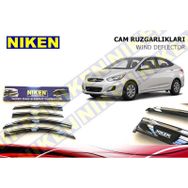 Niken Hyundai Accent Blue 4 Kromlu Cam Rüzgarlığı
