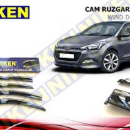 Niken Hyundai I20 2015 4 Kromlu Cam Rüzgarlığı