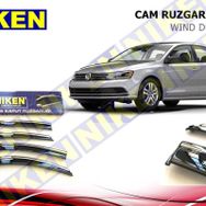 Niken Volkswagen Jetta 2011 Kromlu Cam Rüzgarlığı