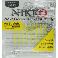Nikko 587 Clear Yellow Pin Straitgh 48 mm LRF Silikonu