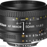 Nikon Af Nikkor 50mm f/1.8D Lens