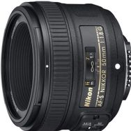 Nikon Af Nikkor 50mm f/1.8G Lens