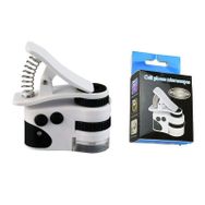 Nikula AL2431 60X Mini Cep Telefonu İçin Mandallı Uv Ledli Büyüteç Model Mikroskop