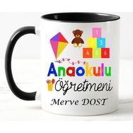 Nil Hediye Ana Okulu Öğretmeni Temalı Kupa