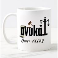 Nil Hediye Avukat Temalı Kupa