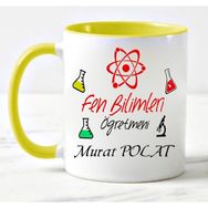 Nil Hediye Fen Bilimleri Öğretmeni Temalı Kupa