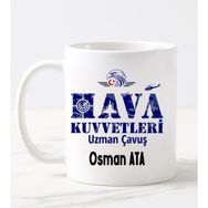 Nil Hediye Hava Kuvvetleri Uzman Çavuşu Temalı Kupa