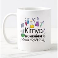 Nil Hediye Kimya Mühendisi Temalı Kupa