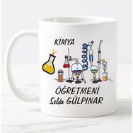 Nil Hediye Kimya Öğretmeni Temalı-1 Kupa
