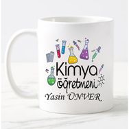 Nil Hediye Kimya Öğretmeni Temalı Kupa
