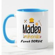 Nil Hediye Maden Mühendisi Temalı Kupa