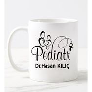 Nil Hediye Pediatri Temalı Beyaz Kupa