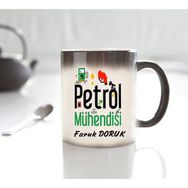 Nil Hediye Petrol Mühendisi Temalı Sihirli Kupa