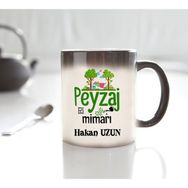 Nil Hediye Peyzaj Mimarı Temalı Sihirli Kupa