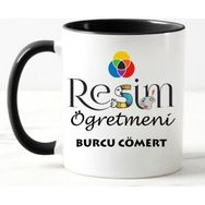 Nil Hediye Resim Öğretmen Temalı Kupa