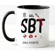 Nil Hediye Sağlık Bakım Teknisyeni Temalı Kupa