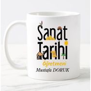 Nil Hediye Sanat Tarihi Öğretmeni Temalı Kupa