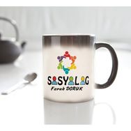 Nil Hediye Sosyolog Temalı Sihirli Kupa