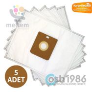 Nilfisk Action Plus Parquet 5 Adet Uyumlu Süpürge Toz Torbası