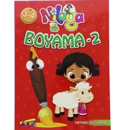 Niloya İle Boyama 2 Hayvan Dostlarım Boyama Kitabı-Keskin Color