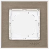 Nilson Bronz Alüminyum Tekli Çerçeve