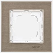 Nilson Bronz Alüminyum Tekli Çerçeve