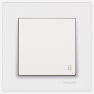 Nilson Moda Beyaz Zil Butonu