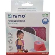 Nimo 5 cm 5 mt Kırmızı Kinesiyoloji Bandı