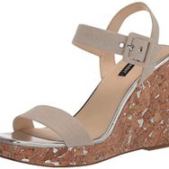 Nine West 110 Mahkemeleri Kama Doğal Kadın Sandalet