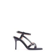 Nine West Alina 4FX Siyah Kadın Topuklu Sandalet