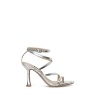 Nine West Arnelo 3FX Gümüş Kadın Topuklu Sandalet