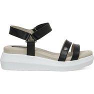 Nine West Ayken 3FX Siyah Kadın Comfort Sandalet