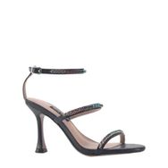 Nine West Brenda 3FX Siyah Kadın Topuklu Sandalet