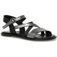 Nine West Bury 3FX Siyah Kadın Düz Sandalet